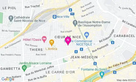 Localisation Mtre Grac Mélanie