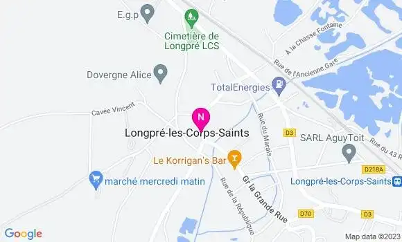 Localisation Mtre Monflier Taillez Isabelle