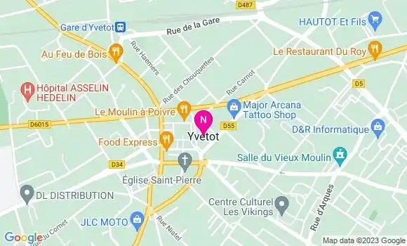 Localisation Mtre Bretteville Emilie