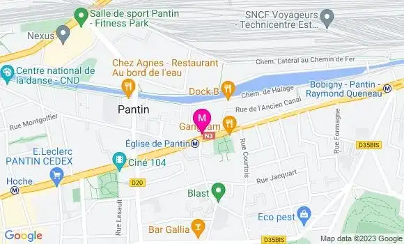 Localisation Mtre Venner Julien
