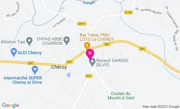 Localisation Mtre Paget Laurence