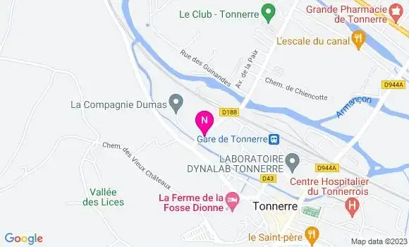 Localisation Mtre Gandré Marie