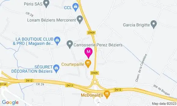 Localisation Mtre Di Meglio Bastien