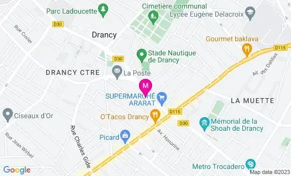 Localisation Mtre Lauby Jean Christophe