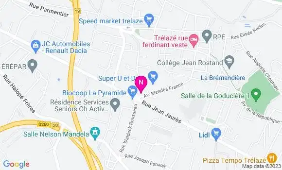 Localisation Mtre Delafond Vincent