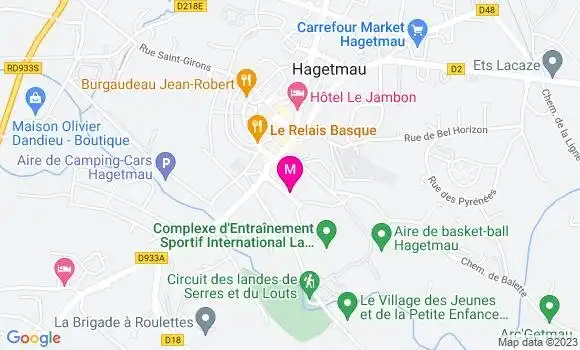Localisation Mtre Ribeton Marcel