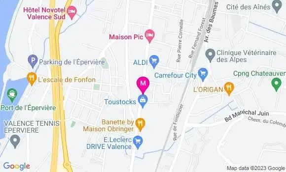 Localisation Mtre Robert Claire