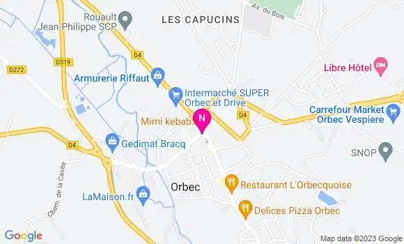 Localisation Mtre Arnaud Magali