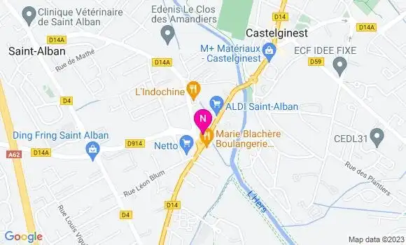 Localisation Mtre Rechatin Sophie