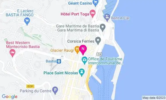 Localisation Mtre Grimaldi Antoine