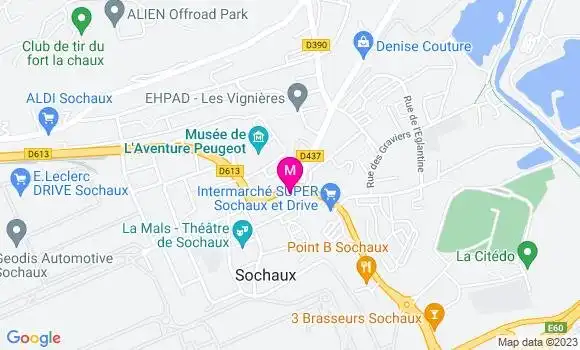 Localisation Mtre Laresche Laurent