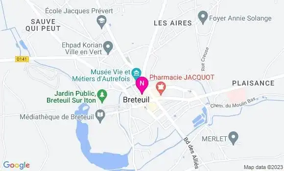 Localisation Mtre Dissoubret Guillaume
