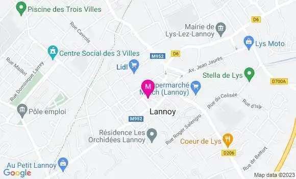 Localisation Mtre Walbecq Nathalie