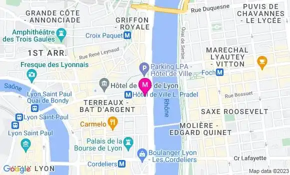 Localisation Mtre Tertrais Odile