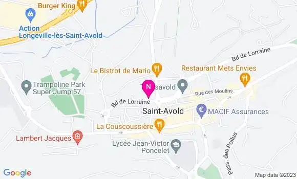 Localisation Mtre Kuhn Jean Philippe