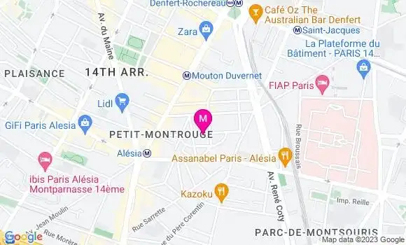 Localisation Mtre Girodon Marc