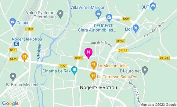 Localisation Mtre Bellair François