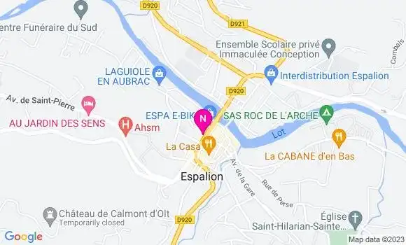 Localisation Mtre Galibert Prouzet Sonia