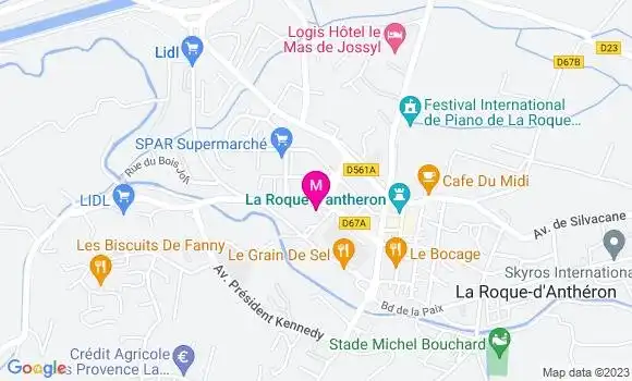 Localisation Mtre Vernochet Millet Carline