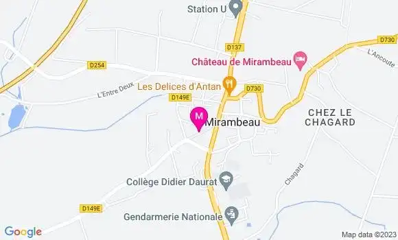 Localisation Mtre Baudry Isabelle