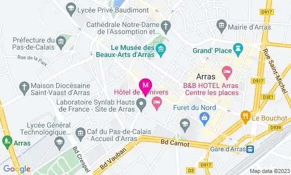 Localisation Mtre Baillet Clémence