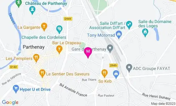 Localisation Mtre Boige Bertrand