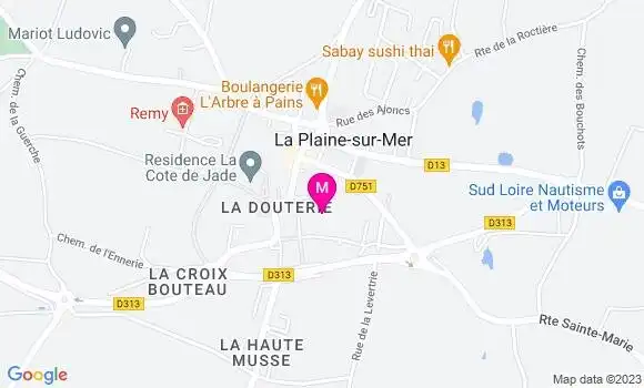 Localisation Mtre Guillet Nathalie