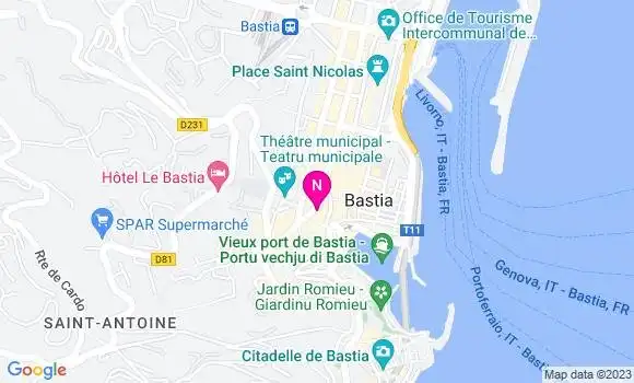 Localisation Mtre Thoron Sophie