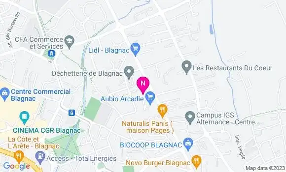 Localisation Mtre Casteran Jean François