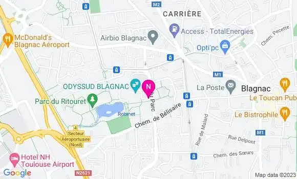 Localisation Mtre Canet Valéry
