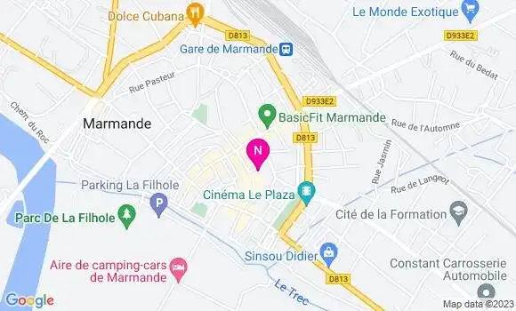 Localisation Mtre Davasse Marie Géraldine