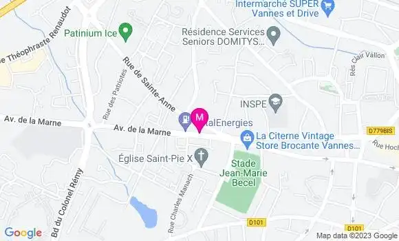 Localisation Mtre Kermagoret Laurent