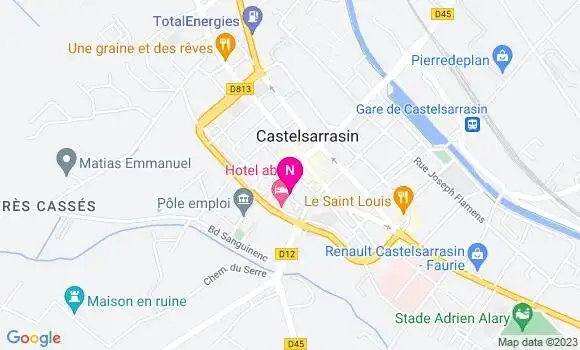 Localisation Mtre Brulis Ruquet Laurence
