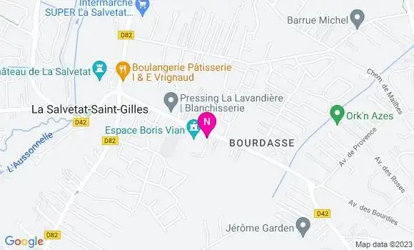 Localisation Mtre Saez Christophe