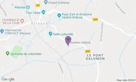 Localisation Mtre Dubeau Valérie
