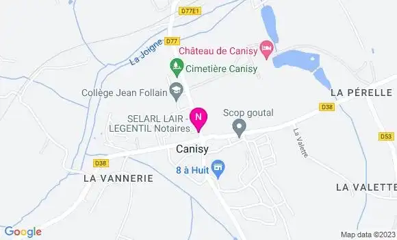 Localisation Mtre Legentil Marie