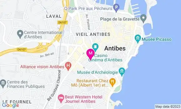 Localisation Mtre Volpe Coralie