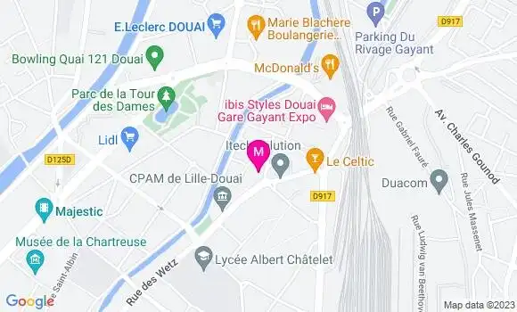 Localisation Mtre Morel Pauline