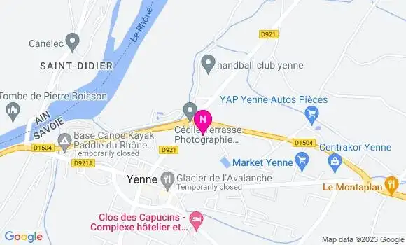 Localisation Mtre Josserand Guillermet Sophie