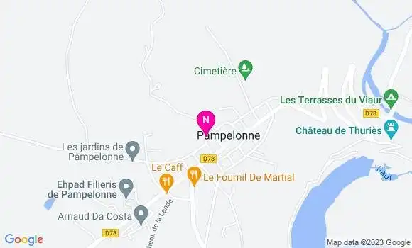 Localisation Mtre Collado Laurent