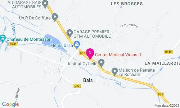 Localisation Mtre Etourneau Delage Marc