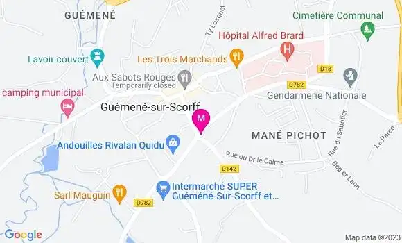 Localisation Mtre Peron Danièle