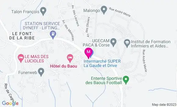 Localisation Mtre Bergoin Anne