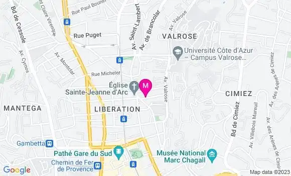 Localisation Mtre Nava Elodie