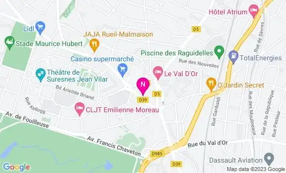 Localisation Mtre Andrieux Jean Baptiste