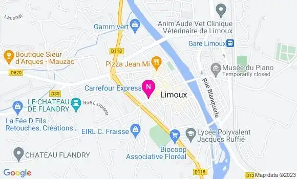 Localisation Mtre Ruffie Muriel