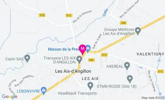 Localisation Mtre Maringue Florence