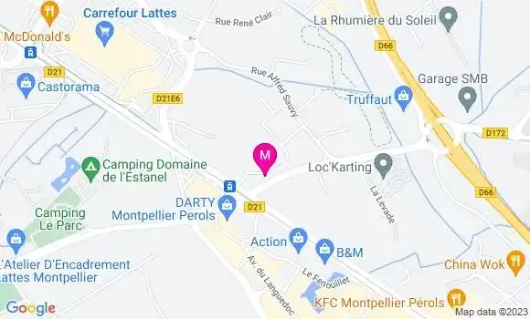 Localisation Mtre Claret Christophe