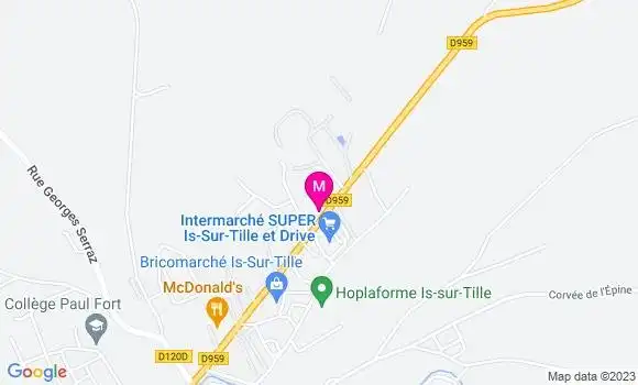 Localisation Mtre Carillon Pascale