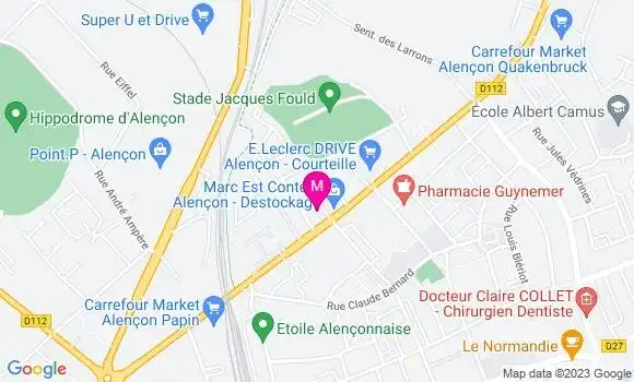 Localisation Mtre Guilbert Nicolas